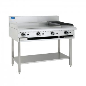 LUUS BCH-9P3C – 1200mm Wide Essentials Grill & Chargrill With Shelf