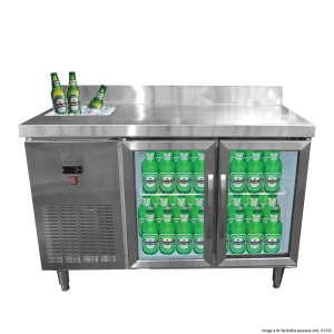 BT02 Bar Cooling Table with Sink