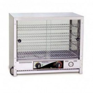 Roband PA80L Square Top Pie & Food Warmers - 80 Pie Capacity