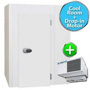 Bromic Matrix II - BUNDLE - General Use - Modular Coolroom With floor 1.8 x 1.8 - Drop In MOTOR