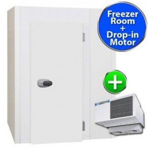 Bromic Matrix II - BUNDLE - Heavy Use - Modular Freezer with heated door 1.8 x 1.4 - Drop In MOTOR