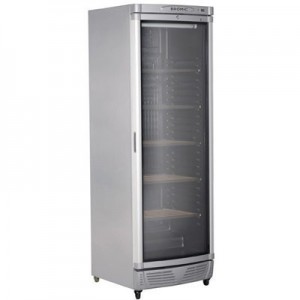 Bromic WC0400C-LED Curved Glass Door Wine Chiller & Preserver - 372 Litre