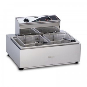 Roband Single Pan / Double Basket Counter Fryer
