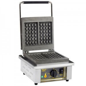 Roller Grill GES 20 Waffle Machine - Single 4 x 6sq