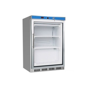 HF200G S/S Display Freezer with Glass Door
