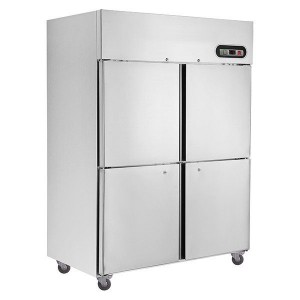 SUC1200 TROPICAL Thermaster 4×½ Door SS Fridge
