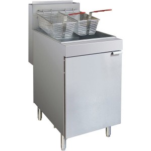 RC400TLPG - Superfast LPG Gas Tube Twin Vat Fryer