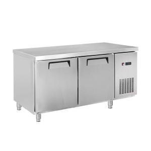 LDWB150C Two Door Stainless Steel Workbench Fridge