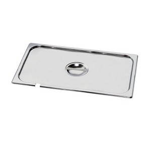 MIXRITE Stainless Steel Lids with Cut for Spoon 353x325