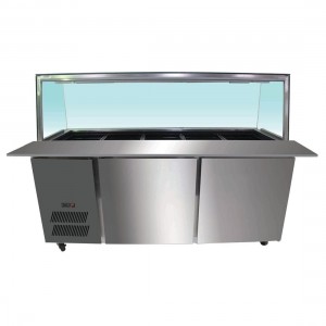 PG150FA-YG Chilled Bain Marie 4x1/1 GN Pans