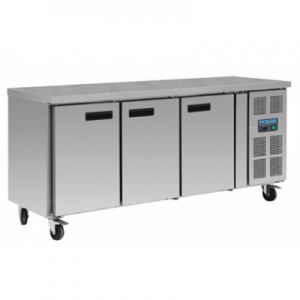Polar G600-A Three Door Kitchen Counter Freezer