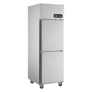 SUC500 TROPICAL Thermaster 2×½ door SS Fridge