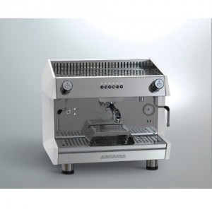 ARCADIA Professional Espresso machine SS polish white 1 Group - ARCADIA-G1