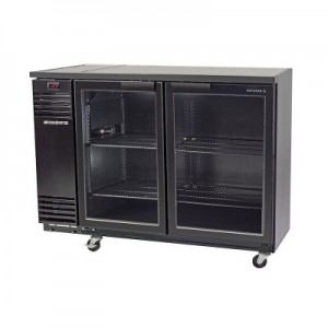 Skope BB380 2SL BackBar Series Two Sliding Doors Bench Fridge - 1500mm