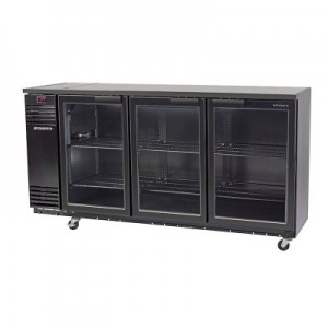 Skope BB580X 3SW BackBar Series Three Swing Doors Bench Fridge - 2060mm