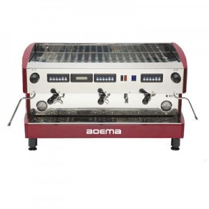 Boema D-3V20A Deluxe 3 Group Volumetric Espresso Machine