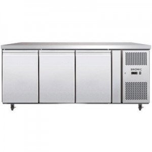 Bromic UBC1795SD Three Solid Door Under Bench Chiller - 417 Litre