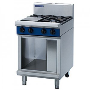 Blue Seal G514D/B/C-CB 600mm Gas Cooktop - 4 Burner Cabinet Base