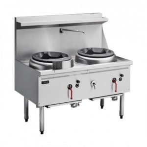 Cobra CW2H Gas Waterless Wok - 2 Burners