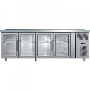 Bromic UBC2230GD Four Glass Door Under Bench Chiller - 553 Litre