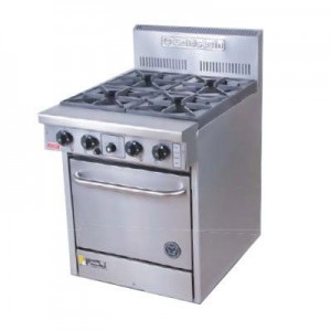 Goldstein PF-4-20 Gas 4 Burner Static Oven