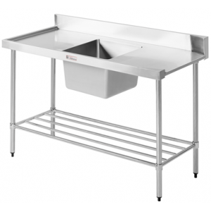 Simply Stainless SS08.1200 Dishwasher Inlet Sink Bench