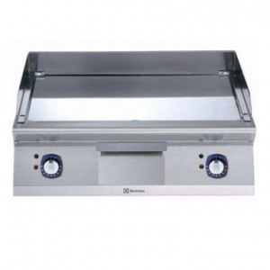 Electrolux 700 XP Series E7FTEHCS10 800mm wide Electric Griddle with smooth chrome plate