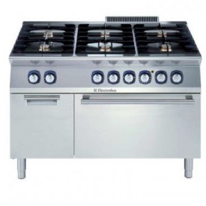Electrolux E7GCGL6C2A 6 Burner Gas Oven Range