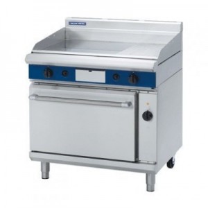 Blue Seal GPE56 900 mm Gas Griddle Electric Convection Oven Range
