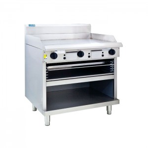 LUUS GTS-9 – 900mm Grill & Griddle Toaster Professional Freestanding