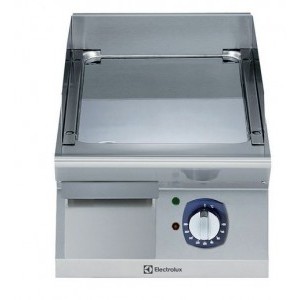 Electrolux 700 XP Series E7IIKDAOMCA 400mm Electric Fry Griddle with Smooth Brushed Chrome Plate