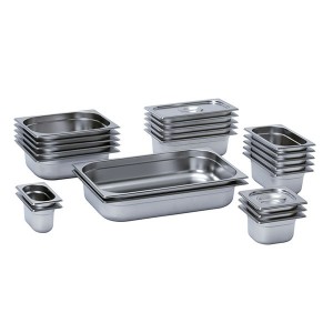 MIXRITE 24040 GN Pans (201 Stainless Steel) 530mm