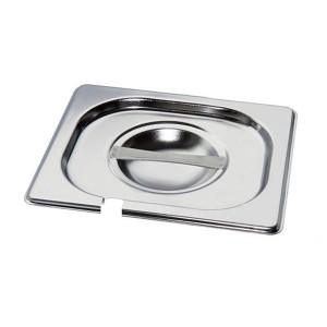  MIXRITE P13000 Stainless Steel Lids with Cut for Spoon 325mm