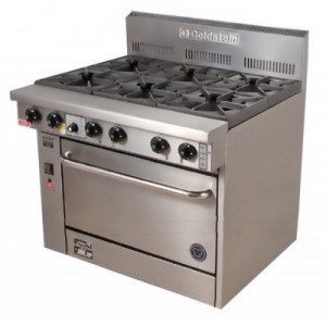 Goldstein PF-6-28 6 Burner Gas Static Oven