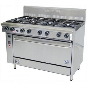 Goldstein PF-8-28 Gas 8 Burner Static Oven