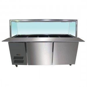PG180FA-YG Chilled Bain Marie 5x1/1 GN Pans