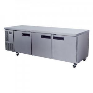 Skope PG800HC Pegasus Horizontal 2/1 Series Three Doors Bench Fridge - 2435mm