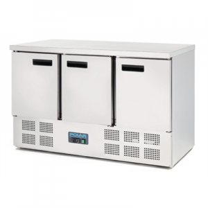Polar G622-A Double Door Kitchen Counter Fridge
