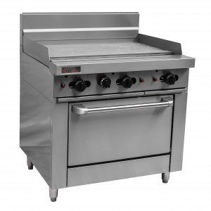 Trueheat RC Series RCR9-9G-LP - 900mm Griddle LP Oven Range