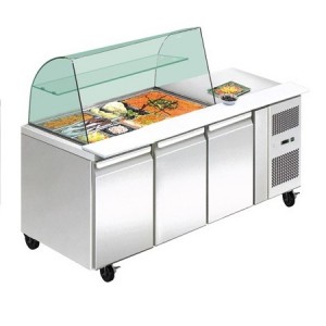 THP2100SALGC two door DELUXE Salad Bar