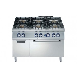 Electrolux E9GCGLTC1B 900XP 6 Burner Gas Range with gas oven