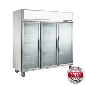 SUCG1500 Three Door Upright Display Fridge
